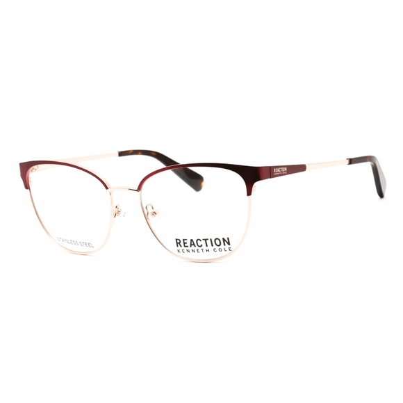 NWT KENNETH COLE REACTION KC0877 070 Matte Bordeaux Eyeglasses - Picture 1 of 2